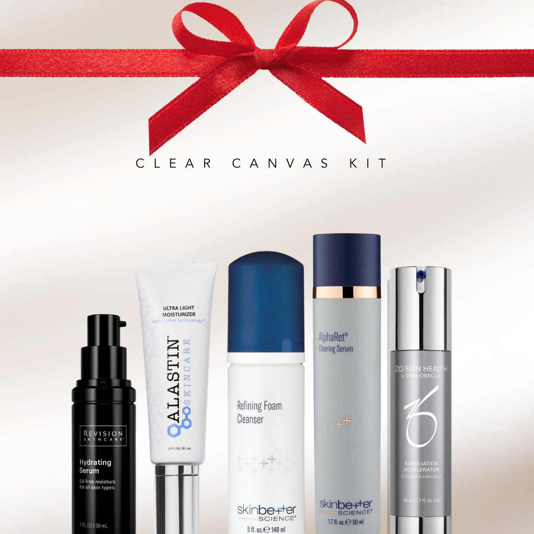 Clear Canvas Gift Set